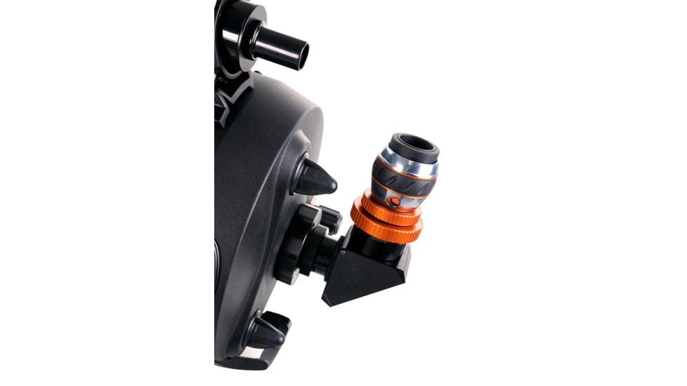 Celestron Dielectric Star Diagonal, 2in w/ Twist-Lock, Black/Orange, 93573