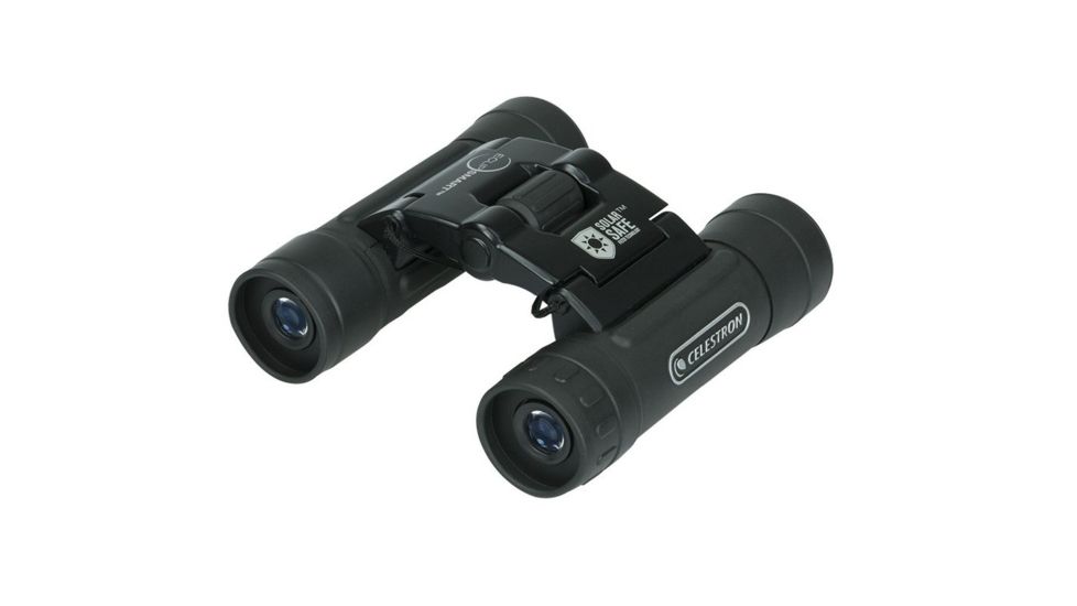Celestron EclipSmart 10x25 Solar Binoculars w/ Carry Case and Strap, 71237