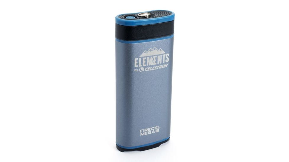 Celestron Elements FireCel Mega 6 Hand Warmer/Charger  w/ Flashlight 93548