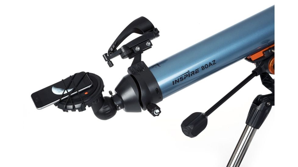 Celestron Inspire 80AZ Telescope, Refractor 22402