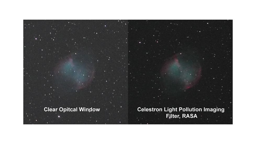 Celestron Light Pollution Imaging Filter, RASA, Black 93617