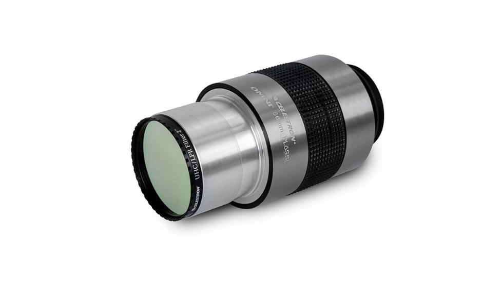 Celestron Omni Eyepiece - 2inx56mm, Stainless/Black, 93328