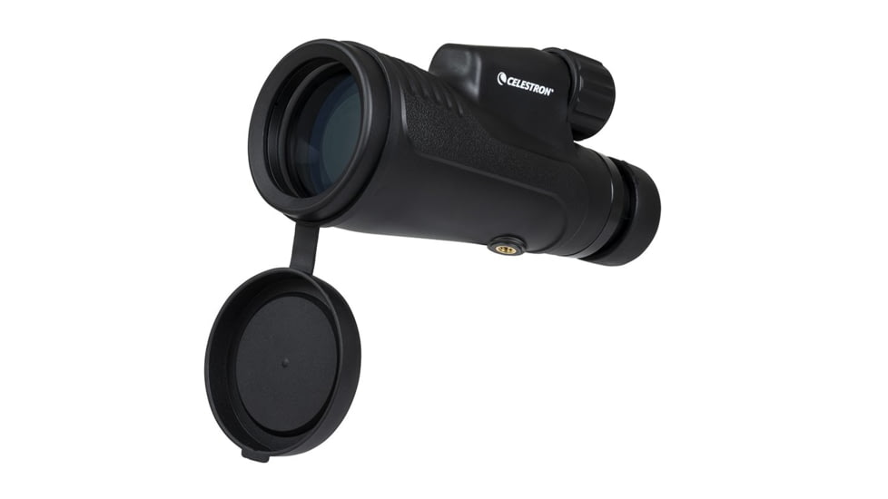 Celestron Outland X 10x50 Monocular w/ Smartphone Adapter, 16.8 mm, Bak-4, Multicoated, Black, 72370