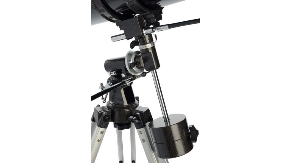 OpticsPlanet Exclusive Celestron PowerSeeker 127EQ Telescope w/Smartphone Adapter, Black, 21049-OP-DS