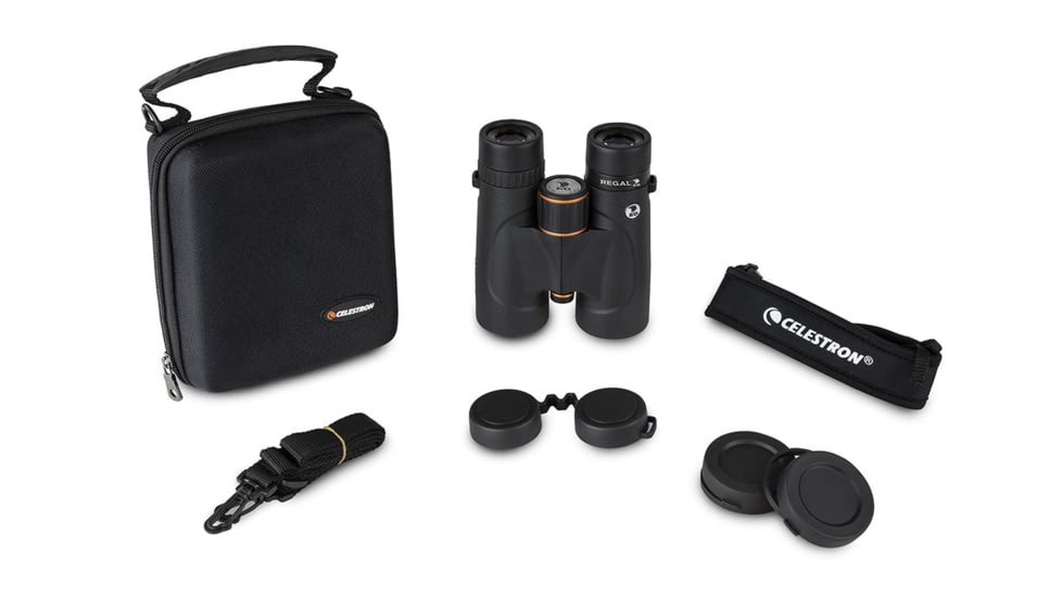 Celestron Regal ED 10x42 Roof Prism Binoculars, Black, 71391