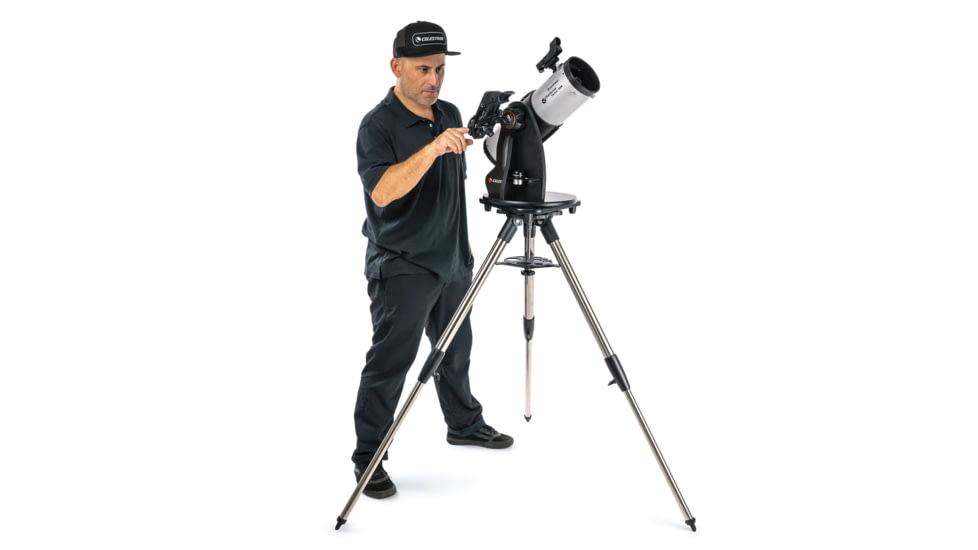 Celestron StarSense Explorer 114mm Tabletop Dobsonian, Silver/Black, 22480