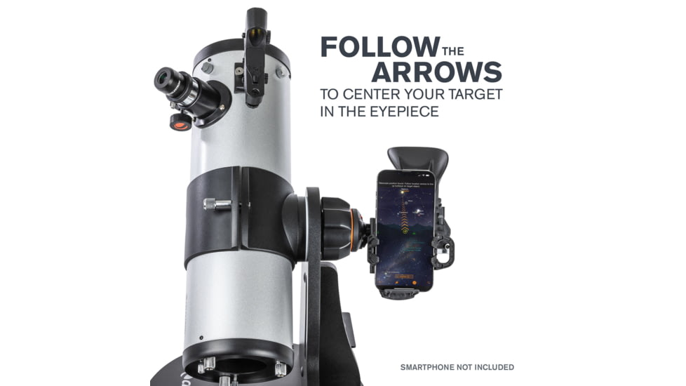 Celestron StarSense Explorer 114mm Tabletop Dobsonian, Silver/Black, 22480