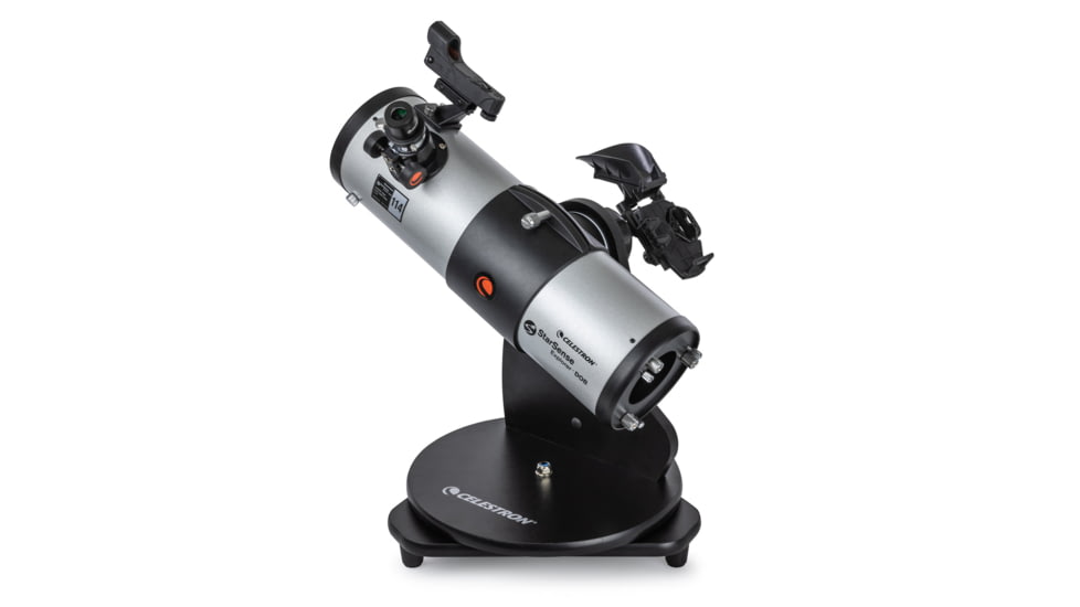 Celestron StarSense Explorer 114mm Tabletop Dobsonian, Silver/Black, 22480