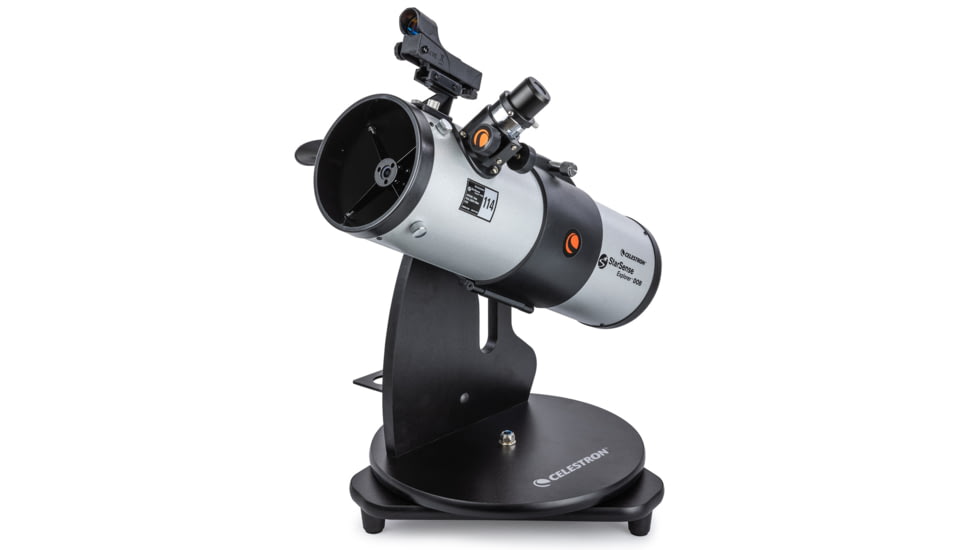 Celestron StarSense Explorer 114mm Tabletop Dobsonian, Silver/Black, 22480