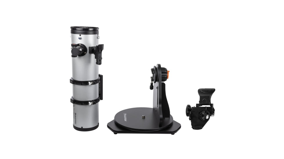 Celestron StarSense Explorer 130mm Tabletop Dobsonian, Silver/Black, 22481