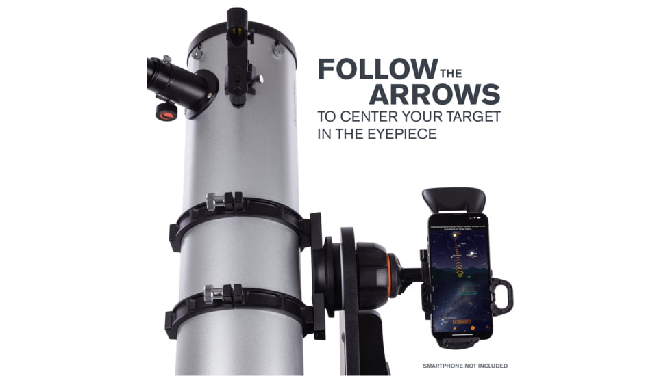 Celestron StarSense Explorer 130mm Tabletop Dobsonian, Silver/Black, 22481