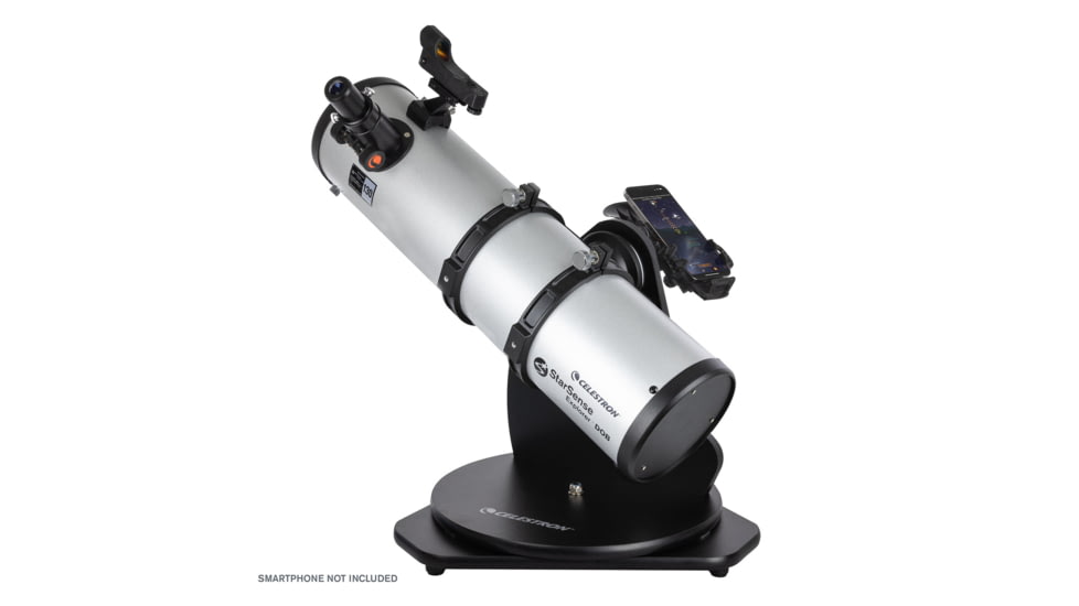 Celestron StarSense Explorer 130mm Tabletop Dobsonian, Silver/Black, 22481