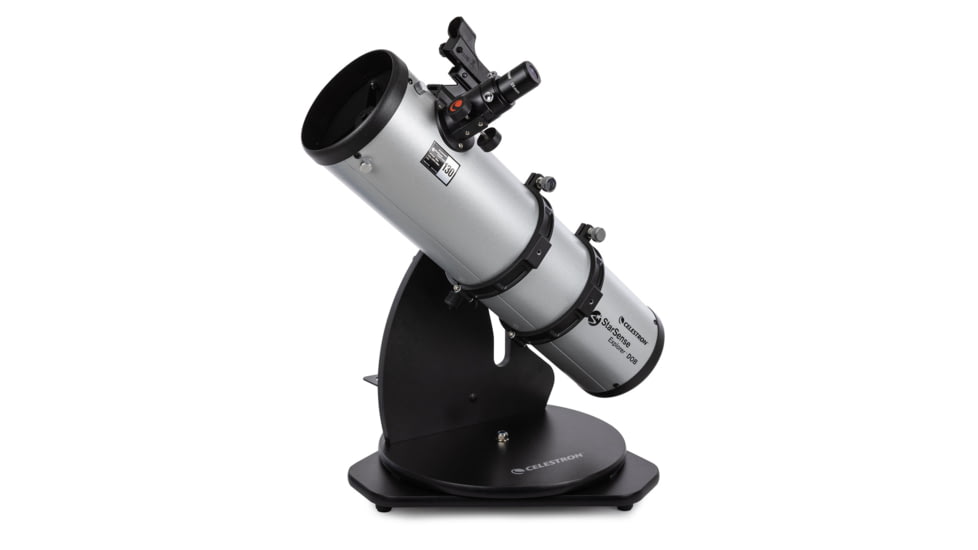 Celestron StarSense Explorer 130mm Tabletop Dobsonian, Silver/Black, 22481