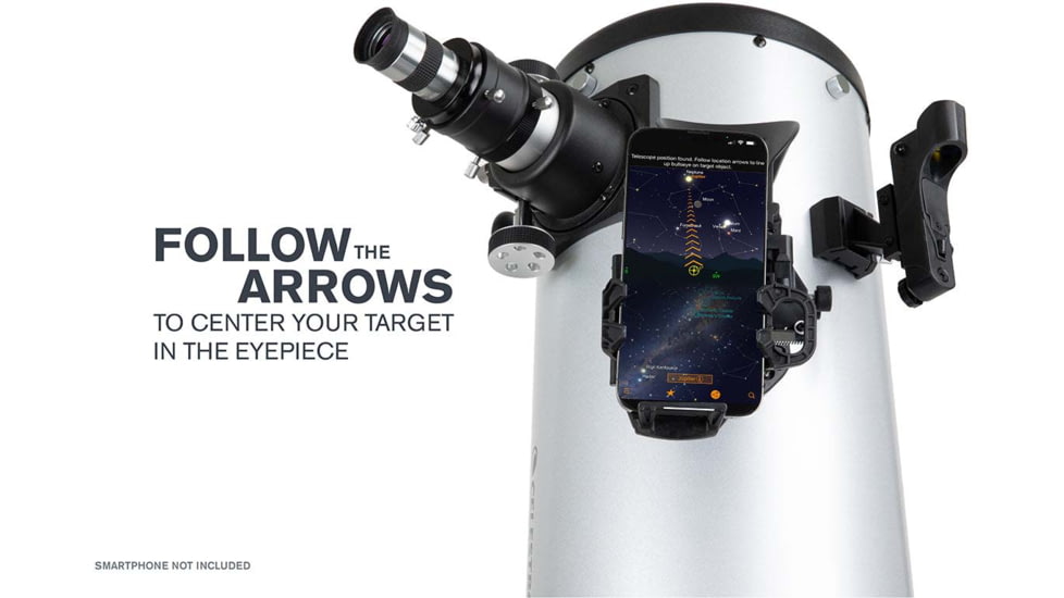 Celestron Starsense Explorer Dobsonian Telescope, 8in, 48x, 22470