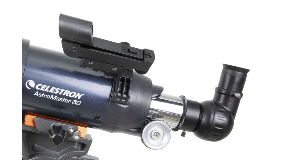 Celestron Telescope AstroMaster 80AZ Short Refractor, f/5, Blue, 21082