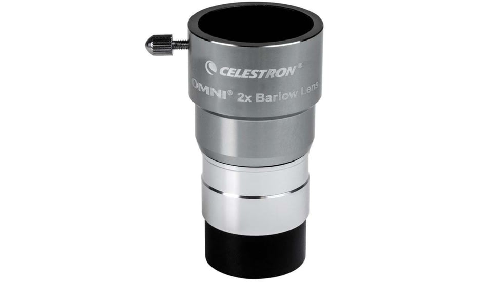 Celestron Telescopes Omni Barlow, 2x Lens, 1 to 1/4in 93326