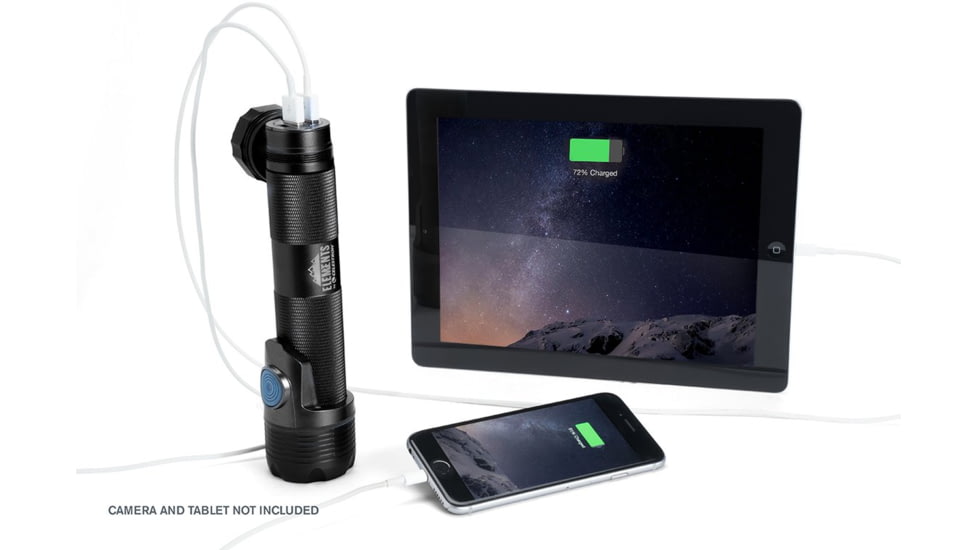 Celestron ThermoTorch 10 Flashlight/Handwarm/Charger, Black, 94551