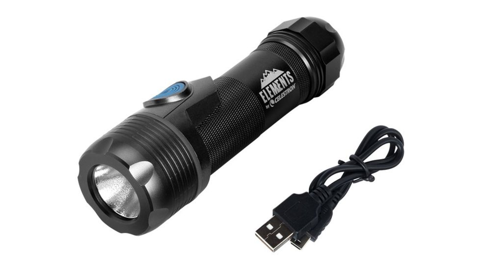 Celestron ThermoTorch 5 Flashlight/Handwarm/Charger, Black, 94550
