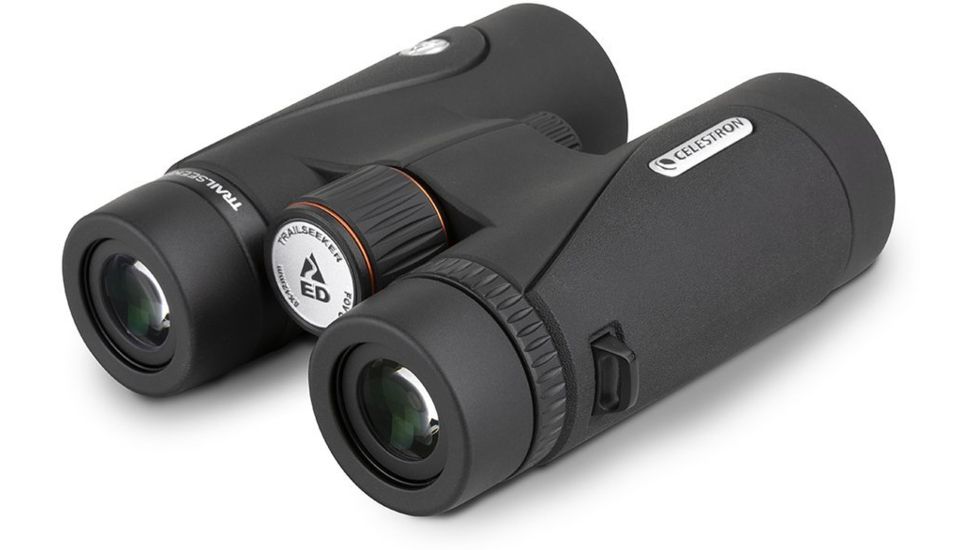 Celestron Trailseeker ED 8x42mm Roof Prism Binoculars, Black, 71405