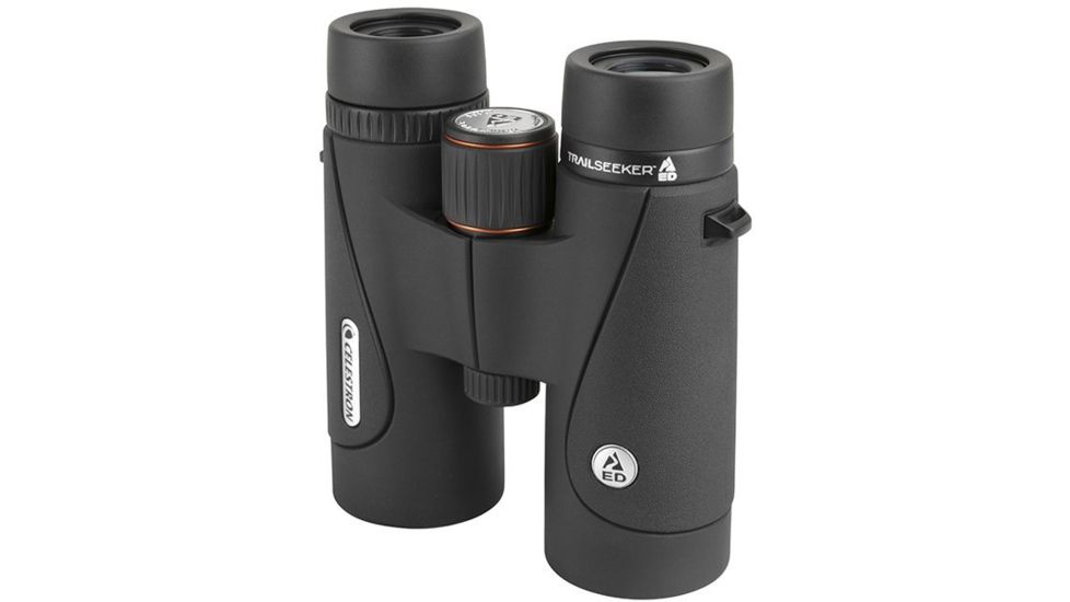 Celestron Trailseeker ED 8x42mm Roof Prism Binoculars, Black, 71405