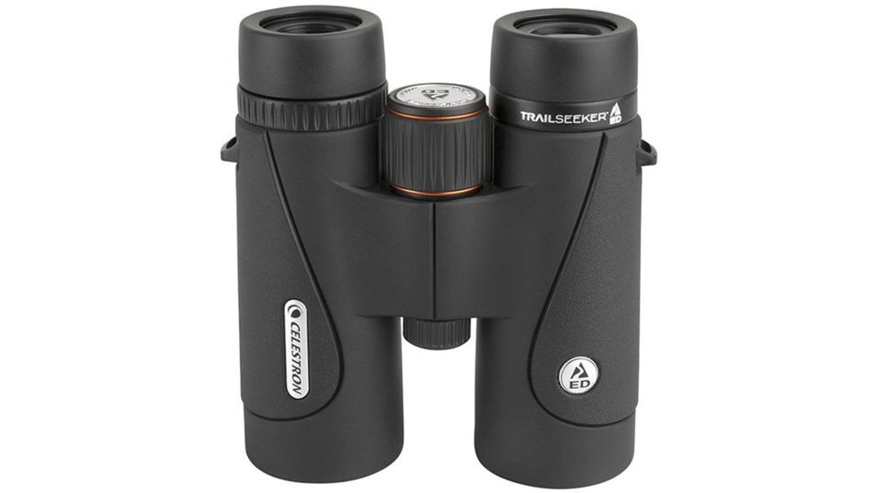 Celestron Trailseeker ED 8x42mm Roof Prism Binoculars, Black, 71405