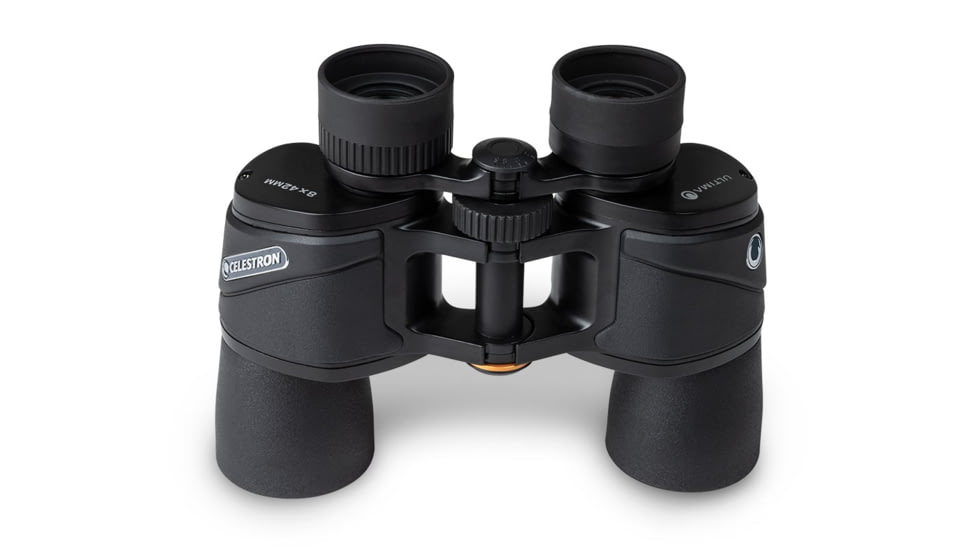 Celestron Ultima 8x42mm Porro Binocular, 18 mm, Bak-4, Multicoated, Black, 72252