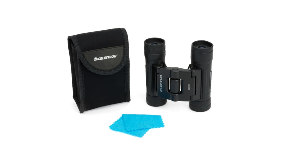 Celestron UpClose G2 10x25 Binoculars, Clam Pack 71233