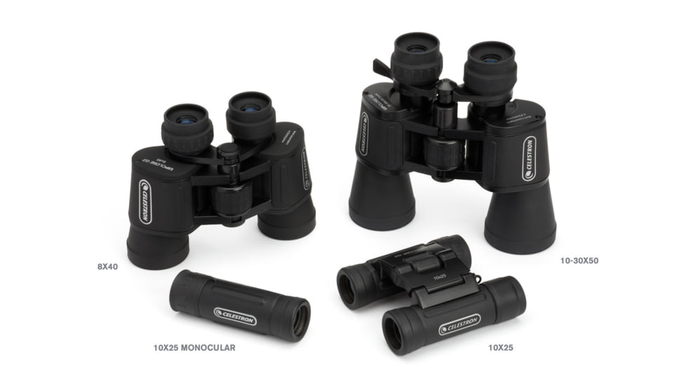 Celestron UpClose G2 10x25 Binoculars, Clam Pack 71233