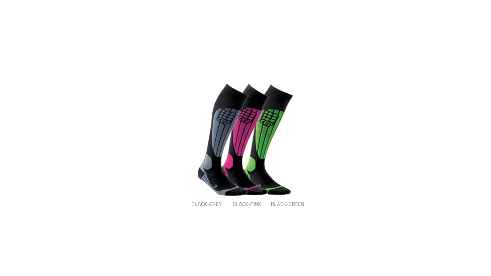 CEP Wintersports Compression Socks - Women's-Pink-II