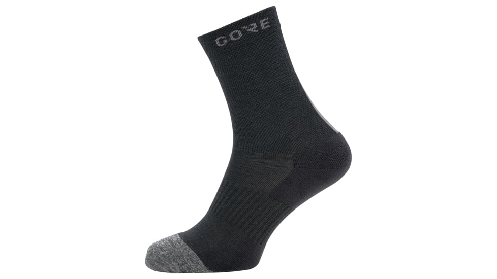 GOREWEAR M Thermo Mid Socks in Black/Graphite Grey 10.5-12 Moisture Wicking A3DB5D2B, 100230-9991-XL