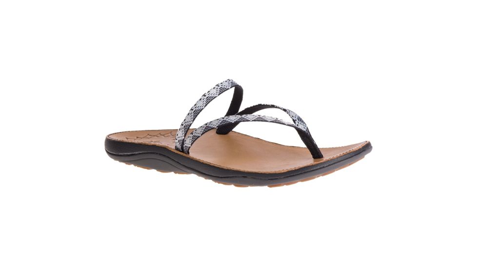 Chaco Abbey Sandal - Women's, Peaks Black &amp; White, 5 US J106412-05.0