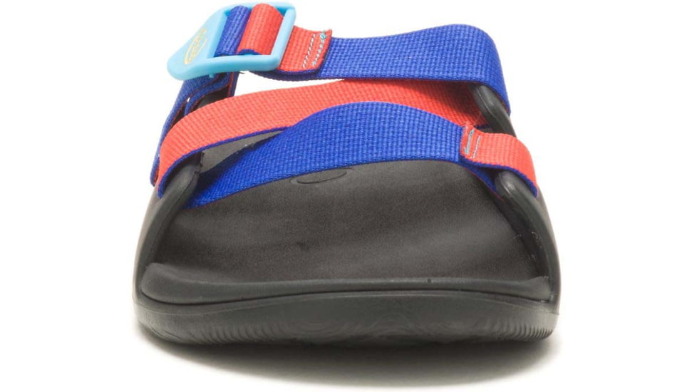 Chaco Chillos Clog Sandals - Mens, BlueRed, 12, JCH108645-M-12