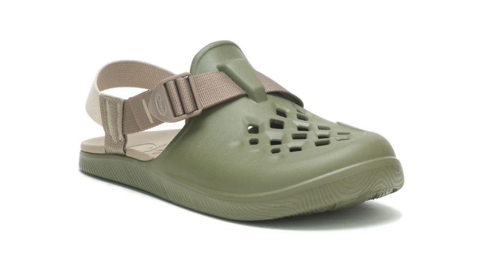 Chaco Chillos Clog Sandals - Mens, Moss, 12, Medium, JCH108459-12