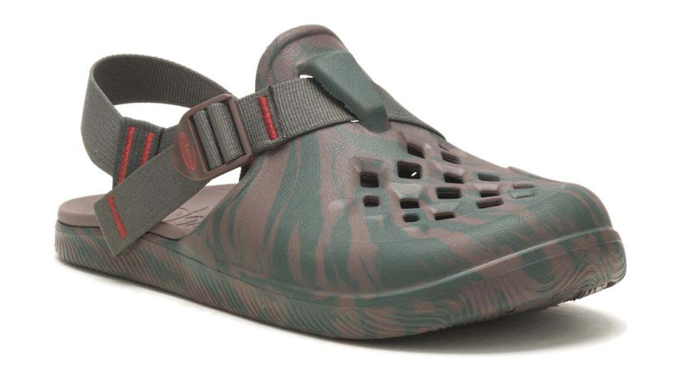 Chaco Chillos Clog Sandals - Mens, WoodsyGrowth, 8, JCH108635-M-8