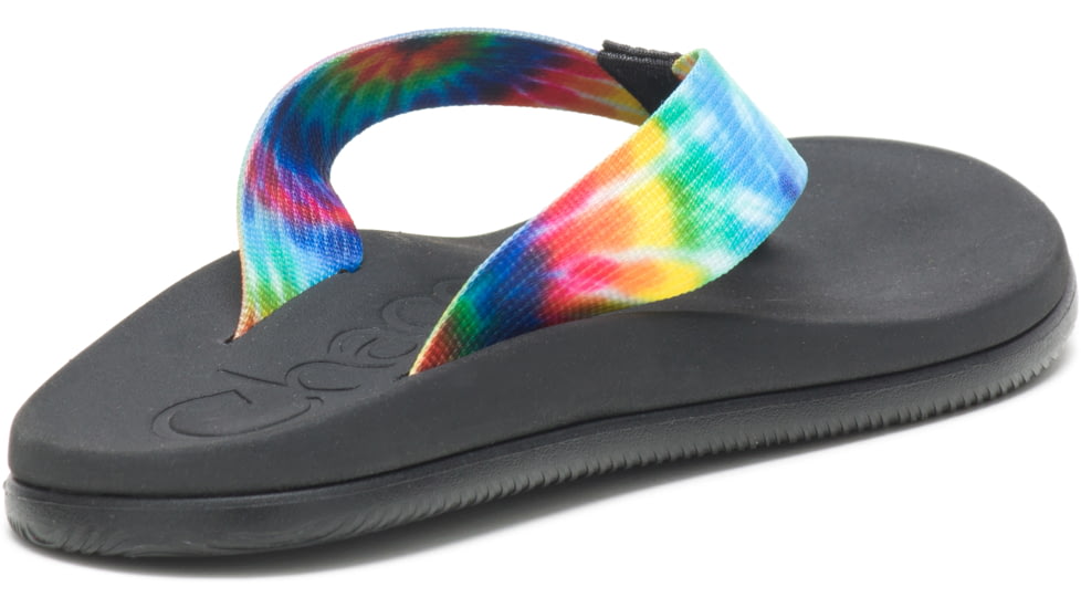 Chaco Chillos Flip - Womens, Dark Tie Dye, 12, Medium, JCH108788-12