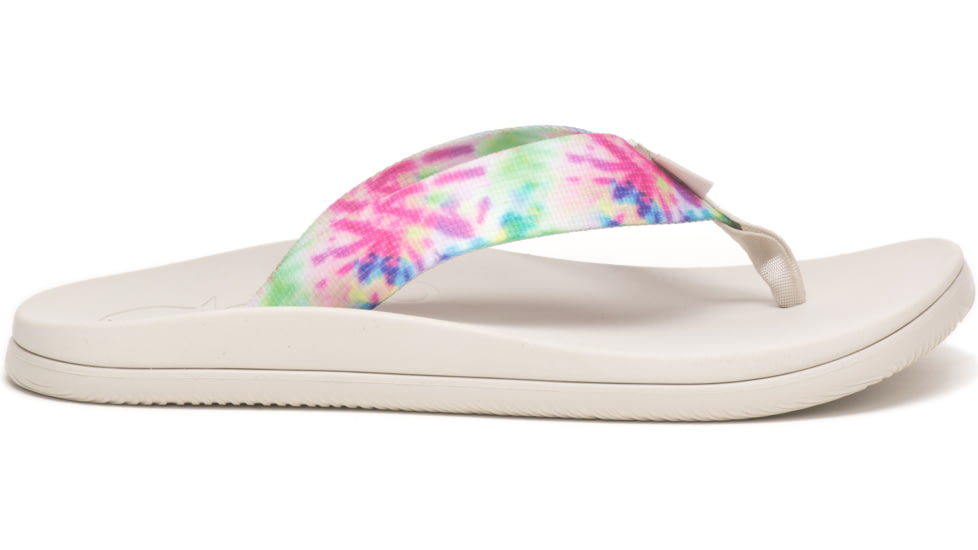 Chaco Chillos Flip - Womens, Light Tie Dye, 11, Medium, JCH108786-11