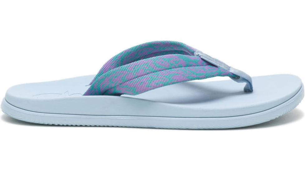 Chaco Chillos Flip - Womens, Tube Breeze Teal, 9, Medium, JCH109128-9