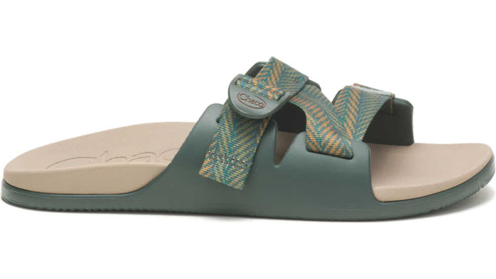 Chaco Chillos Slide - Mens, Bracken Olive, 7, Medium, JCH108515-7