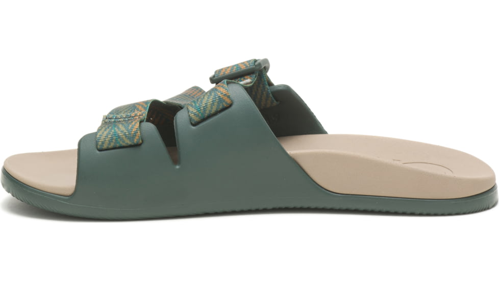 Chaco Chillos Slide - Mens, Bracken Olive, 7, Medium, JCH108515-7