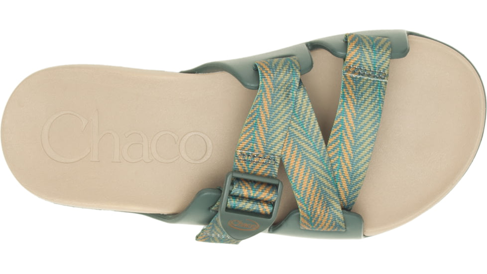 Chaco Chillos Slide - Mens, Bracken Olive, 7, Medium, JCH108515-7