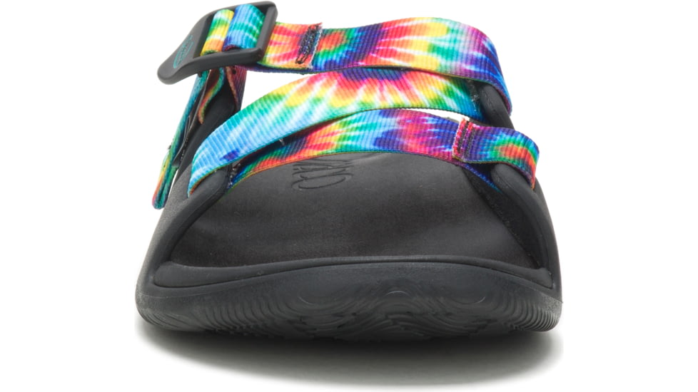 Chaco Chillos Slide - Mens, Dark Tie Dye, 9, Medium, JCH108033-9