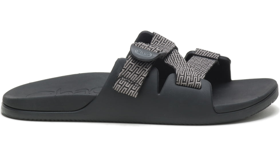 Chaco Chillos Slide - Mens, Fret Black, 14, Medium, JCH108445-14