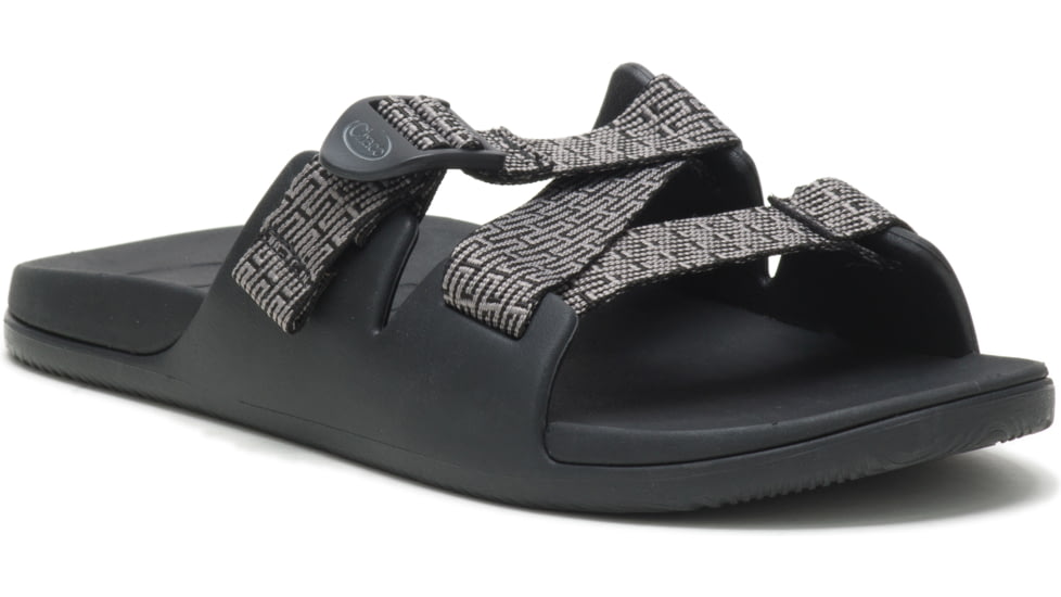 Chaco Chillos Slide - Mens, Fret Black, 14, Medium, JCH108445-14