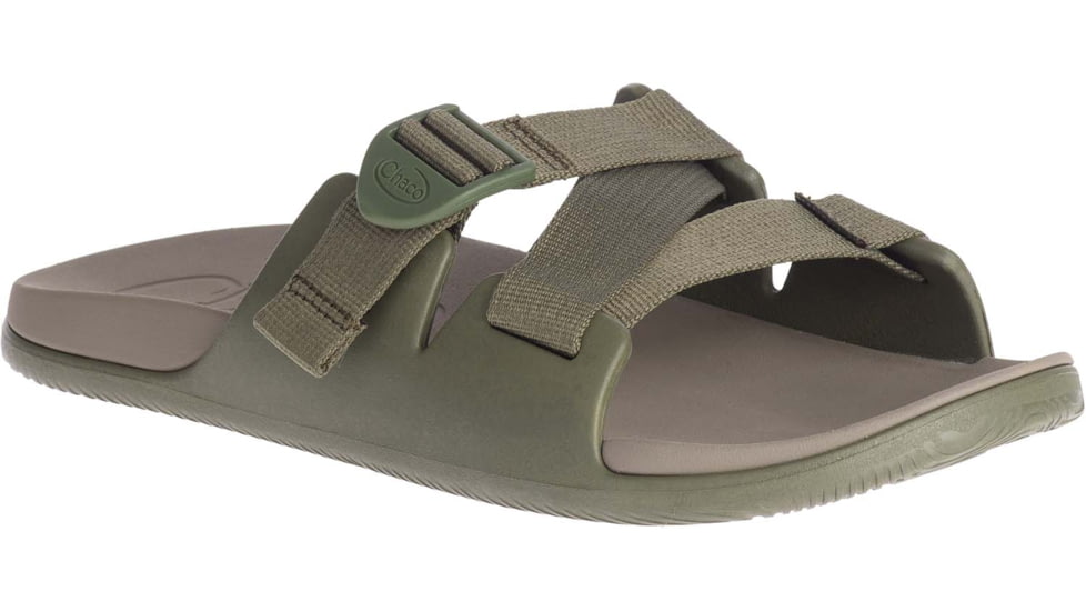 Chaco Chillos Slide Sandals - Mens, Fossil, 8 US, JCH107321-8