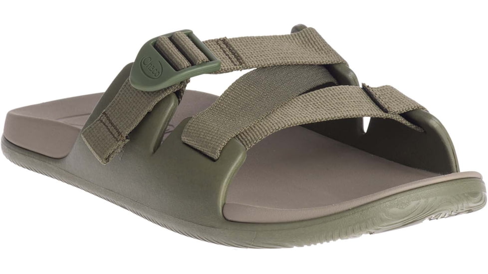Chaco Chillos Slide Sandals - Mens, Fossil, 8 US, JCH107321-8