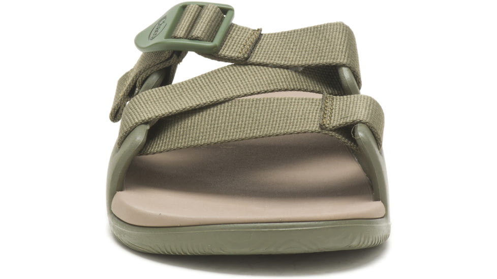 Chaco Chillos Slide - Womens, Fossil, 8, Medium, JCH109124-8
