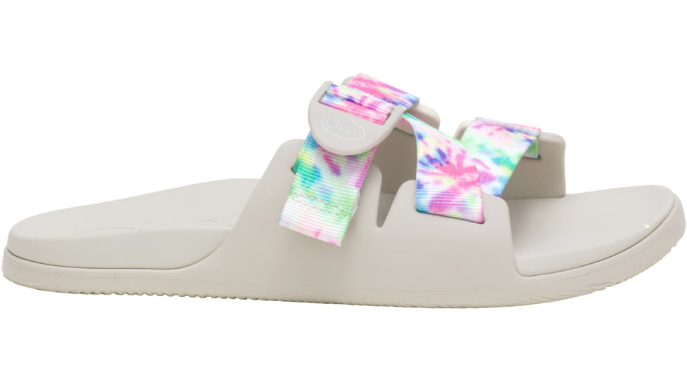 Chaco Chillos Slide - Womens, Light Tie Dye, 9, Medium, JCH108732-9
