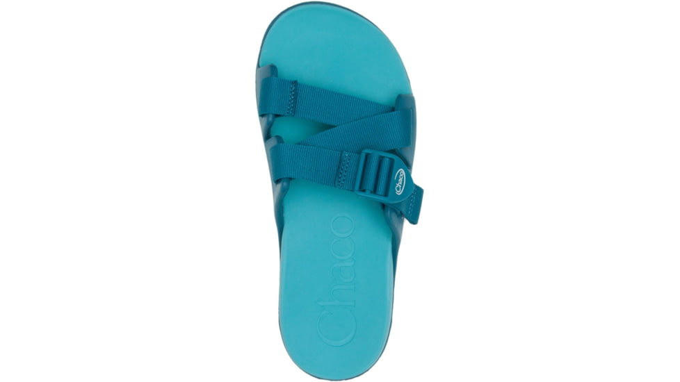 Chaco Chillos Slide - Womens, Ocean Blue, 11, Medium, JCH109118-11