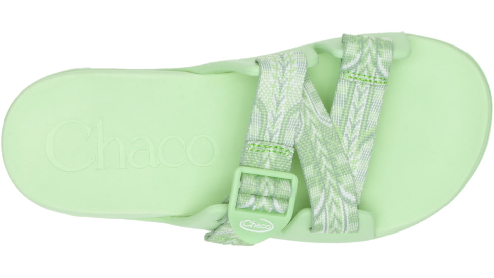 Chaco Chillos Slide - Womens, Pierce Pale Green, 12, Medium, JCH109122-12