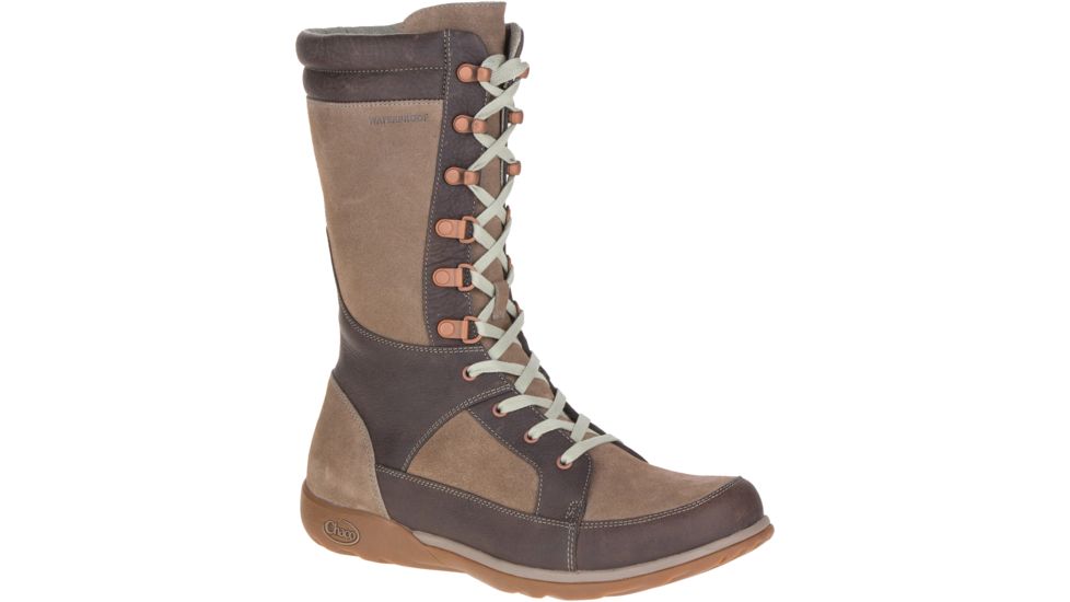Chaco Lodge Waterproof Casual Boot - Women's-Fossil-Medium-9.5